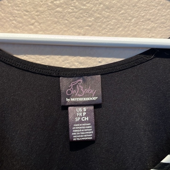 New Motherhood Maternity Oh Baby Women’s Activewear Top Size Small NWT - Picture 3 of 7